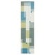 preview thumbnail 52 of 53, Mohawk Home Alliance Geometric Color Block Area Rug 2' x 5' - Denim - Runner
