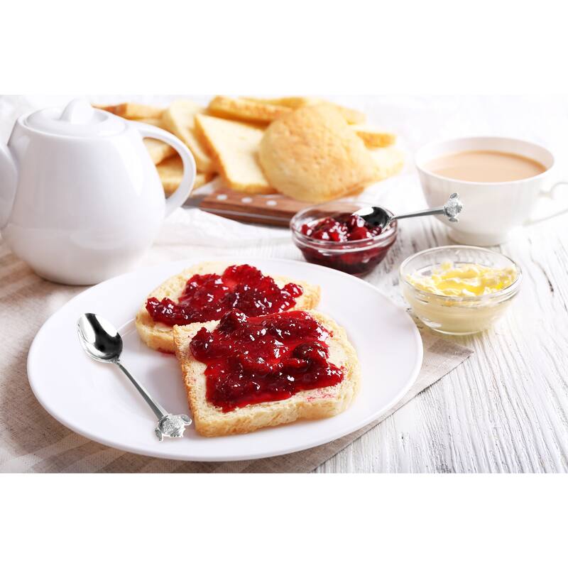 Fino Demi Spoon Set, Teapot Design, Stainless Steel, Set of 12