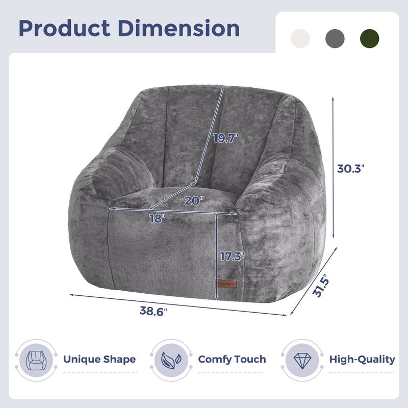 Bean Bag Chair Floor Sofa