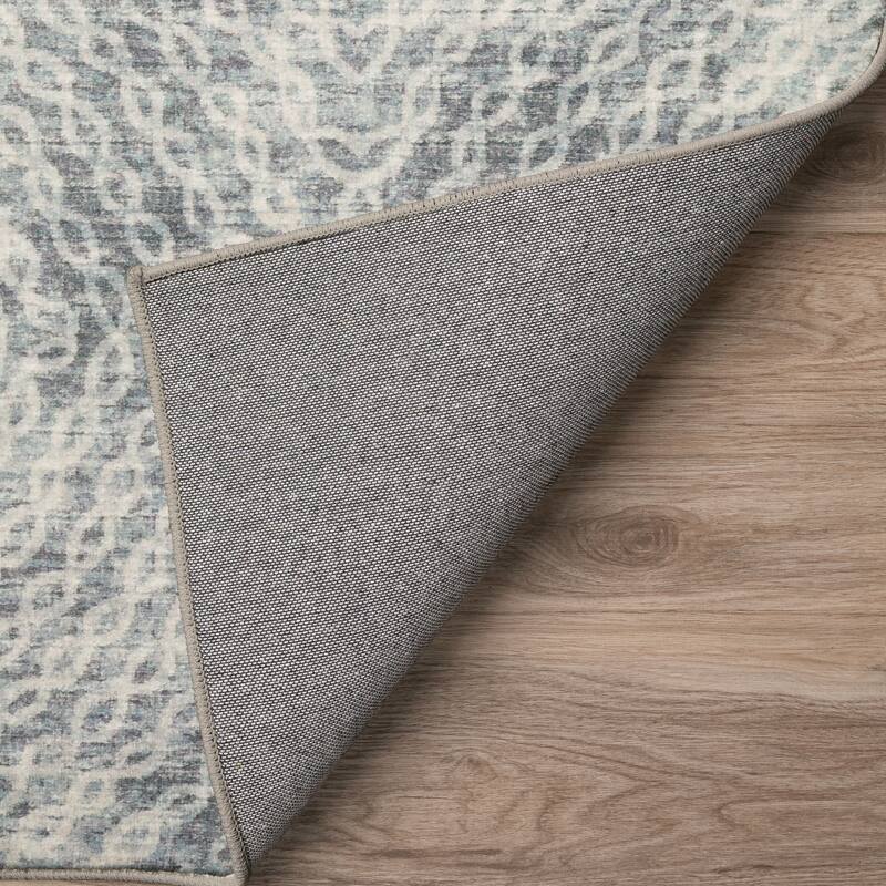 Indoor/ Outdoor Addison Bravado Link Washable Area Rug
