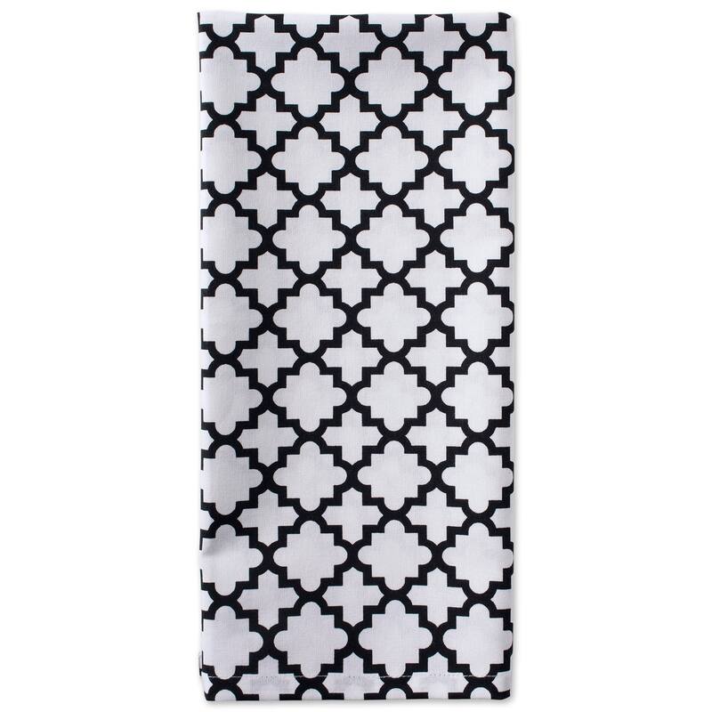 Design Imports Lattice Dishtowel Set of 2 (28 inches long x 18 inches wide)