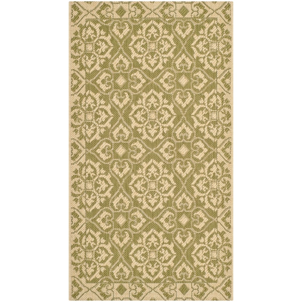 SAFAVIEH Courtyard Nejka Indoor/ Outdoor Waterproof Patio Backyard Rug