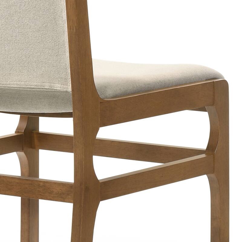 Nyala Upholstered Rubberwood 5 Piece Dining Set by Christopher Knight Home