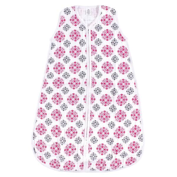 slide 1 of 1, Yoga Sprout Baby Girl Sleeveless Muslin Cotton Sleeping Bag, Sack, Blanket, Medallion