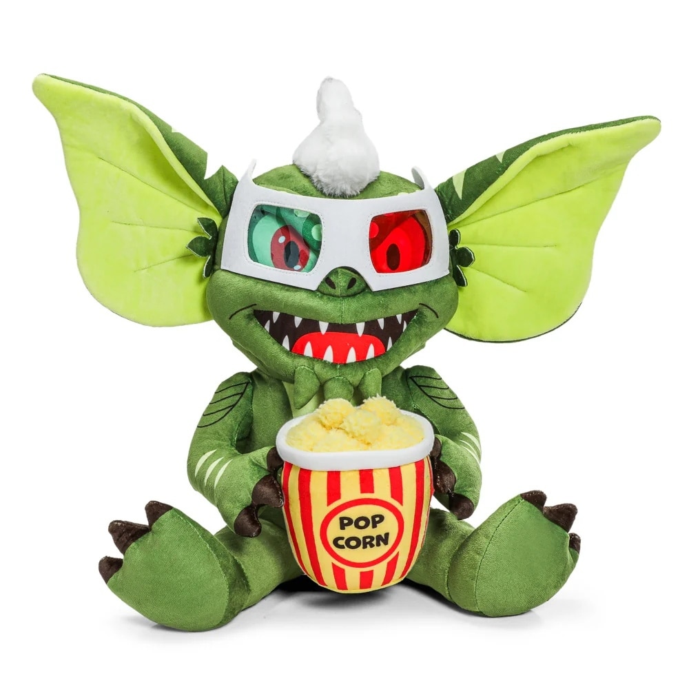 Gremlins Stripe with Popcorn HugMe Vibrating Plush Figure, 14.5