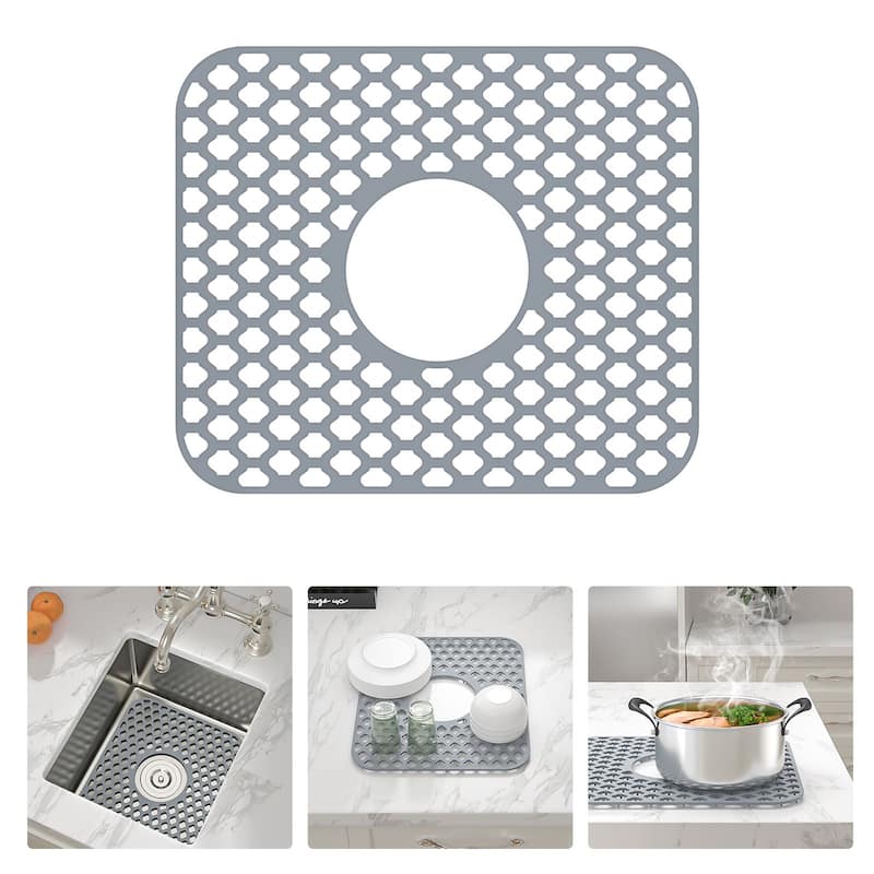 Silicone Sink Mat Sink Protectors for Kitchen Sink