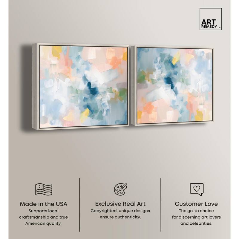 Gold Dust II Canvas by Art Remedy