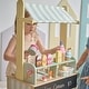 preview thumbnail 4 of 11, Teamson Kids Ice Cream Pretend Play Stand with Chalkboard Menu, Fridge Storage, and 33 Play Food Accessories for Toddlers - Mint