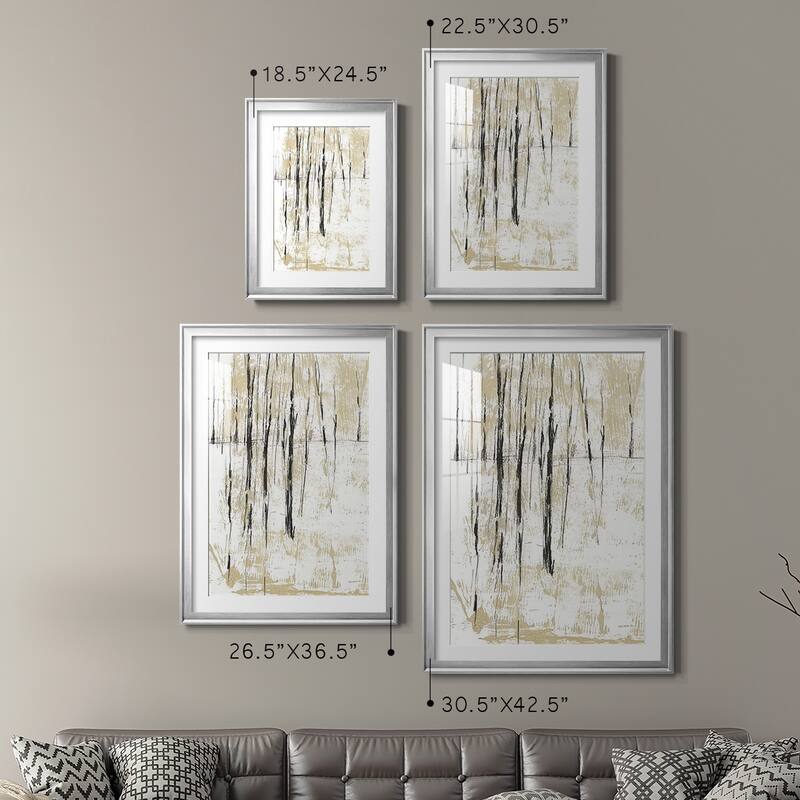 Gilded Forest II Premium Framed Print - Ready to Hang