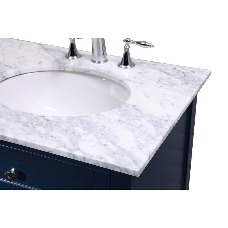 Modern 60" Double Bathroom Vanity Set