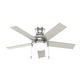 preview thumbnail 16 of 23, Hunter 44" Aren Low Profile Ceiling Fan with LED Light, Pull Chain