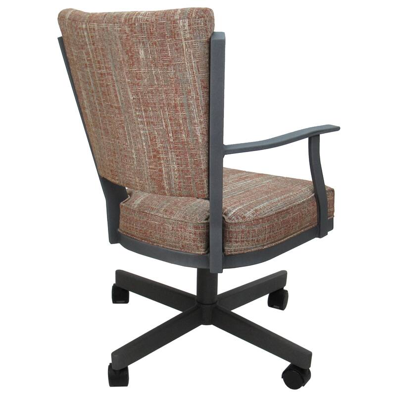 Montana Swivel Metal Dining Caster Chair on Reading Base