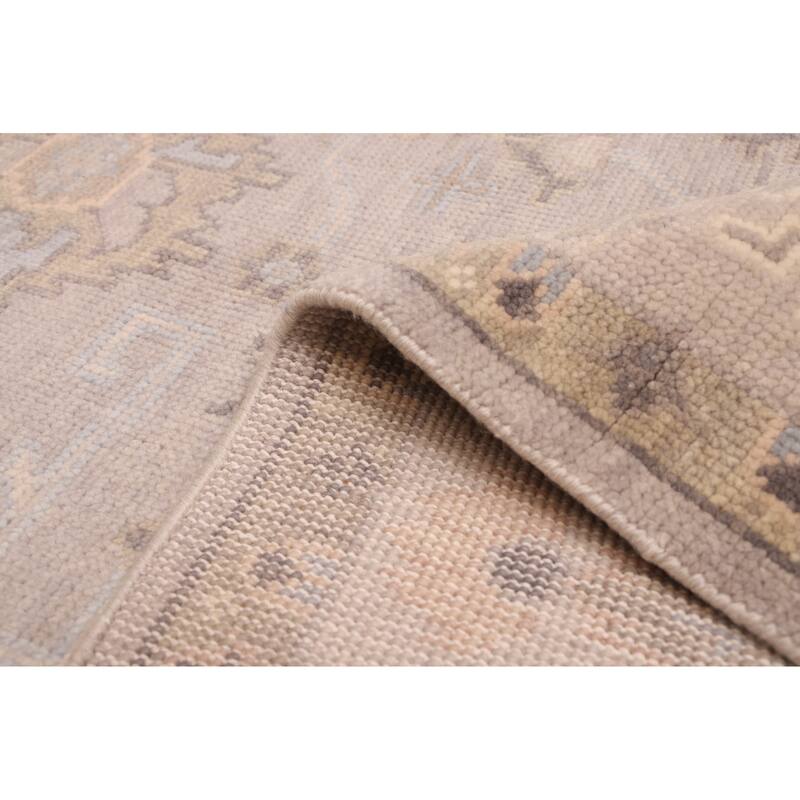 ECARPETGALLERY Hand-knotted Jules Serapi Grey Wool Rug - 8'0 x 9'10