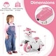 preview thumbnail 6 of 38, Costway 12V Kids Ride on Unicorn Toy with Training Wheels Music - See Details