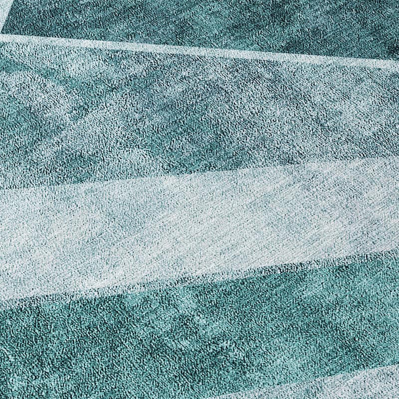 HomeRoots Geometric Transitional Rectangle Outdoor Rug