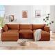 Option Orange—3 Seater with 2 Ottoman