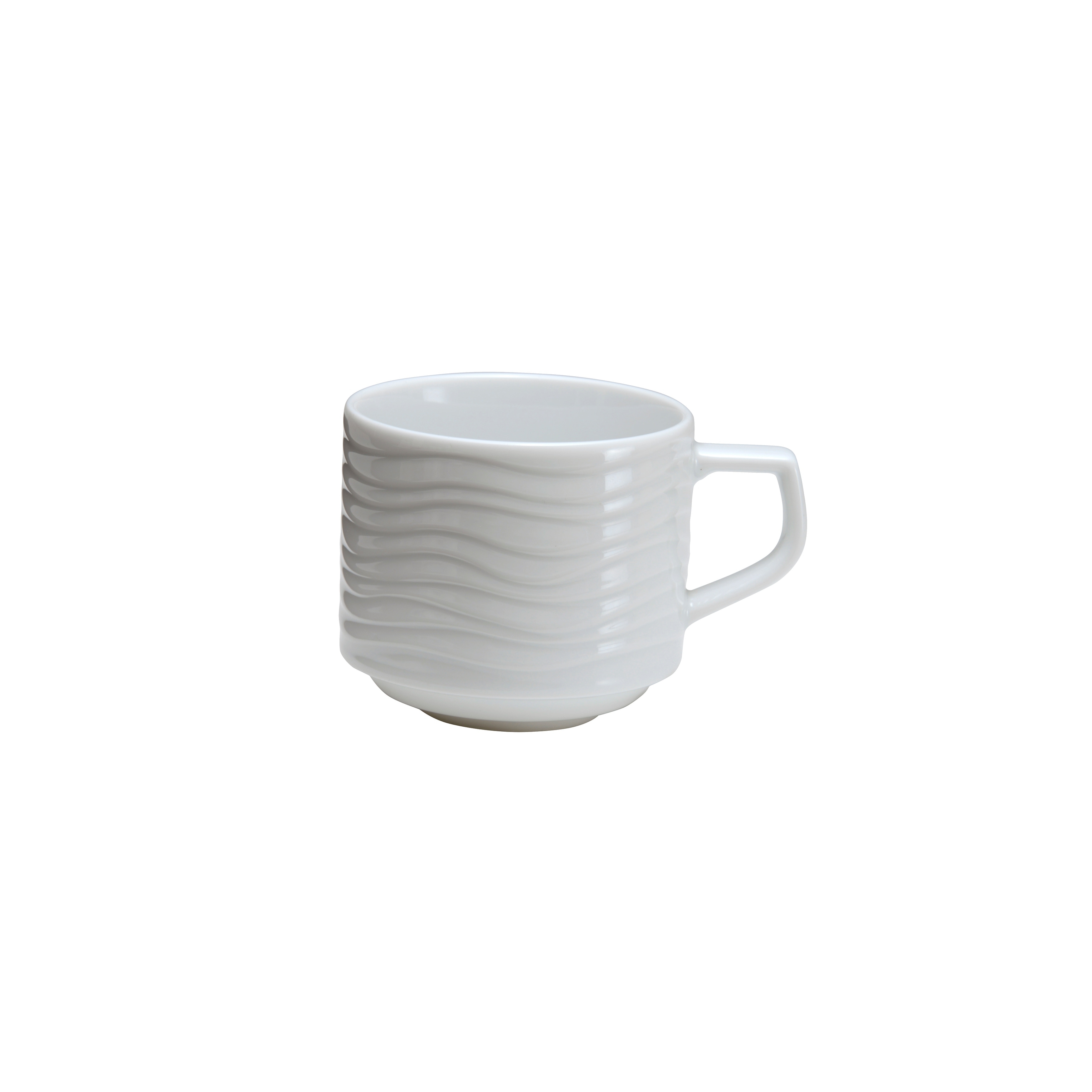 Handmade Stacking Ceramic Cups, 4 Oz, 8 Oz, 12 Oz, 16 Oz, Espresso