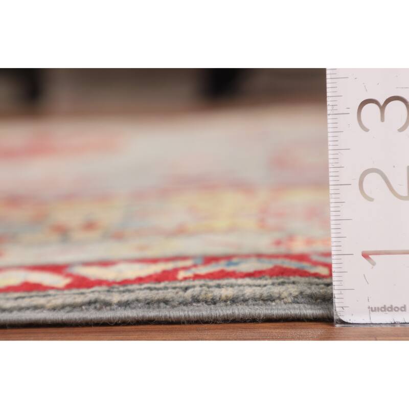 Kazak Oriental Area Rug Handmade Traditional Bedroom Wool Carpet - 6'9" x 9'9"