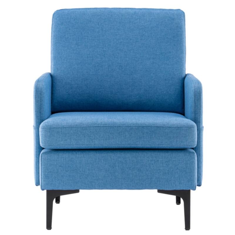 Lounge Chair Stylish and Comfortable Single Sofa Accent Chair for Living Room or Bedroom - 31.1” x 26.77” x 34.65” (L x W x H)