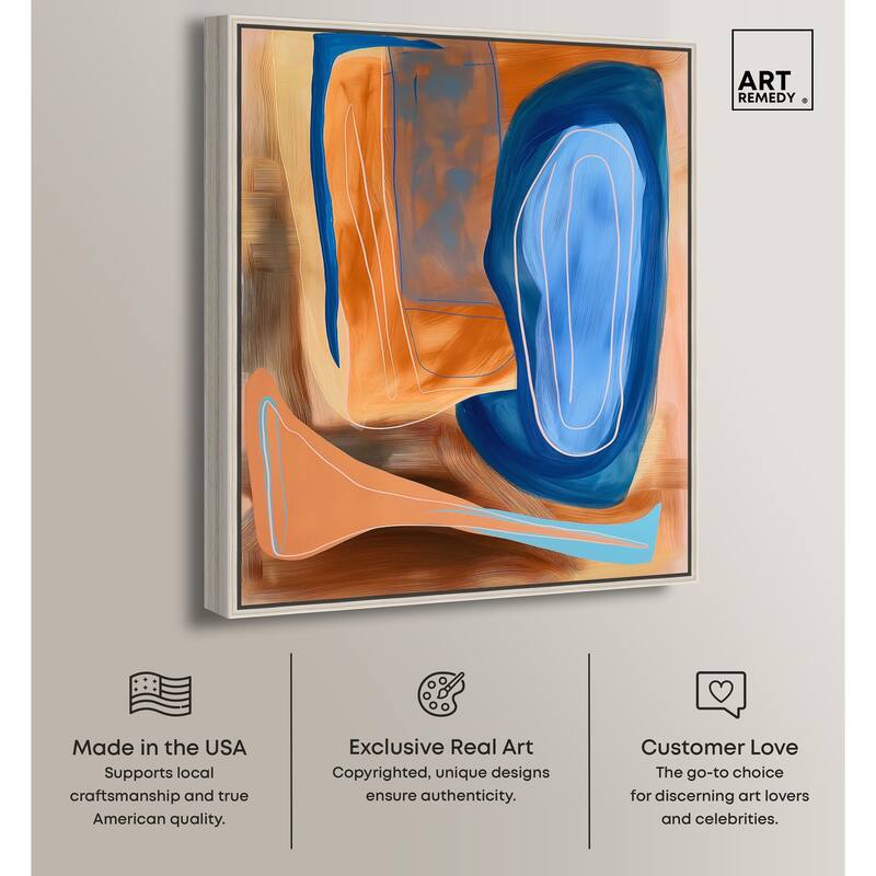 An Abstract Oil I Canvas by Art Remedy