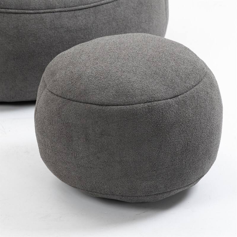 Microfiber Bean Bag Chair with Footrest Bed Bath & Beyond 39636947