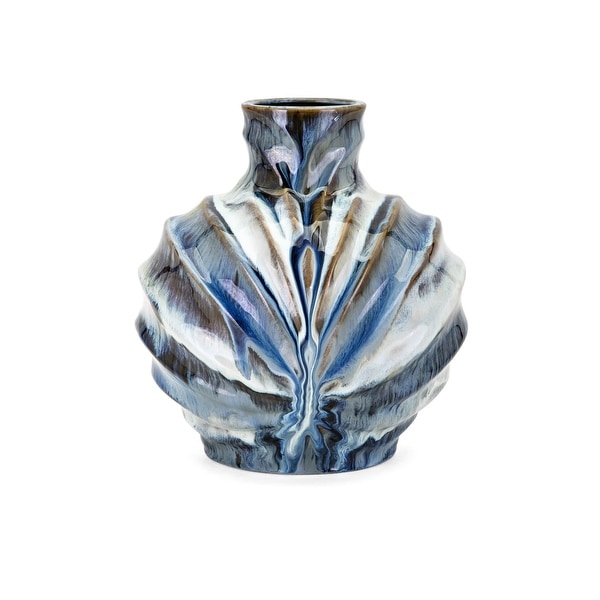 IMAX Home 13904 Myla Medium Ceramic Vase - Multi-Colored