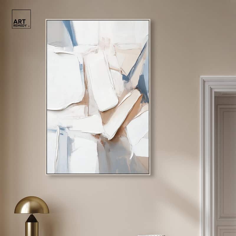 Bone and Beige II Canvas by Art Remedy
