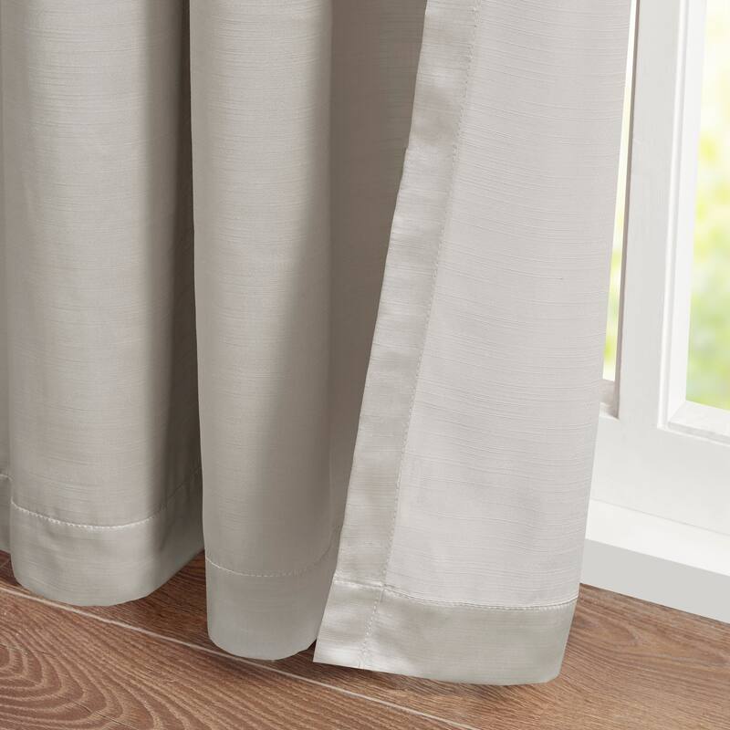 Pleat Curtain Panel with Tieback (Single) 52x84"