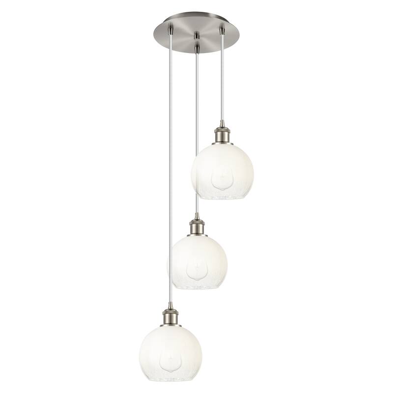 Innovations Lighting Endless Possibilities Ballston - Brookhaven Globe - 3 Light 14" Cord Hung Multi Pendant