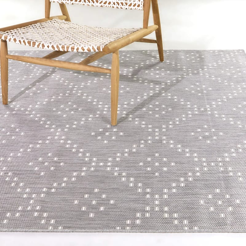 Clemens Geometric Trellis Indoor/Outdoor Area Rug