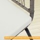 preview thumbnail 15 of 19, Outdoor 3 Pieces Wicker Bistro Chat Set for 2 Persons