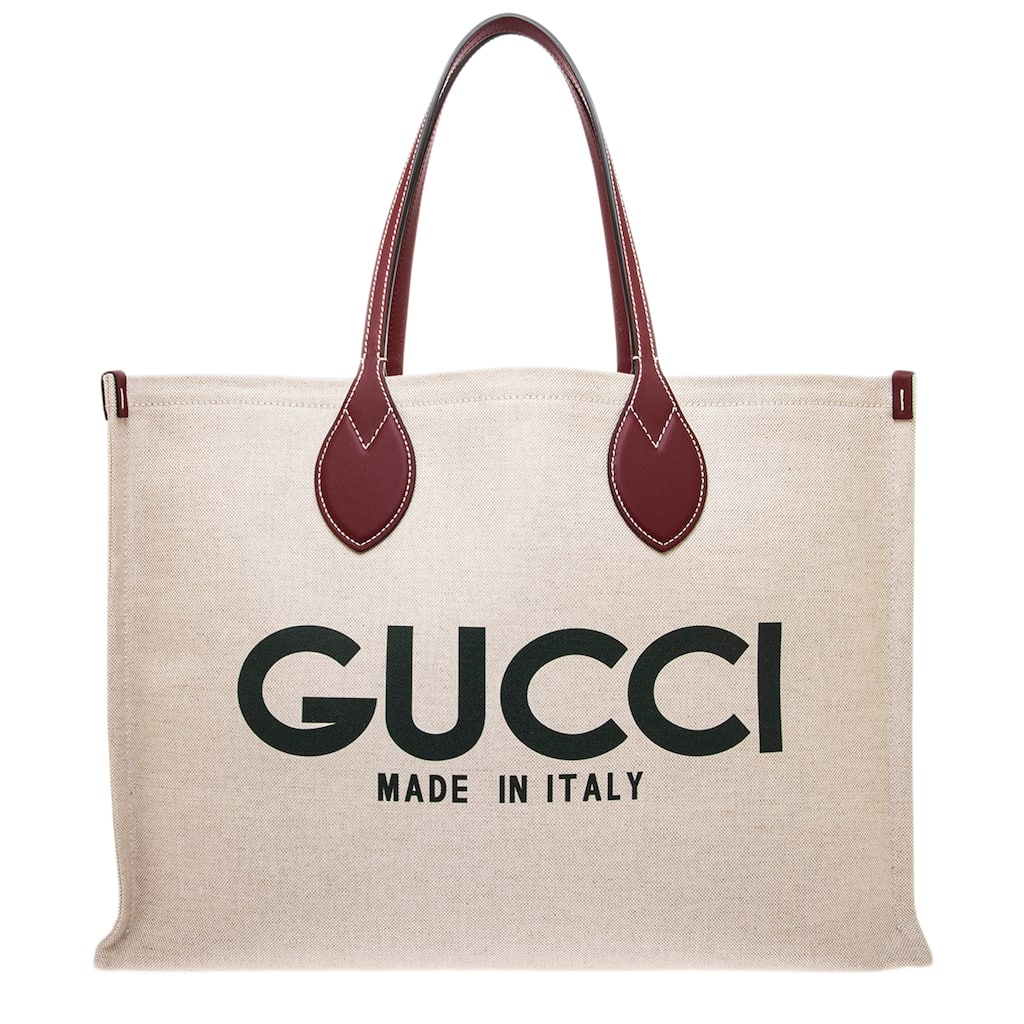Gucci Print Maxi Tote