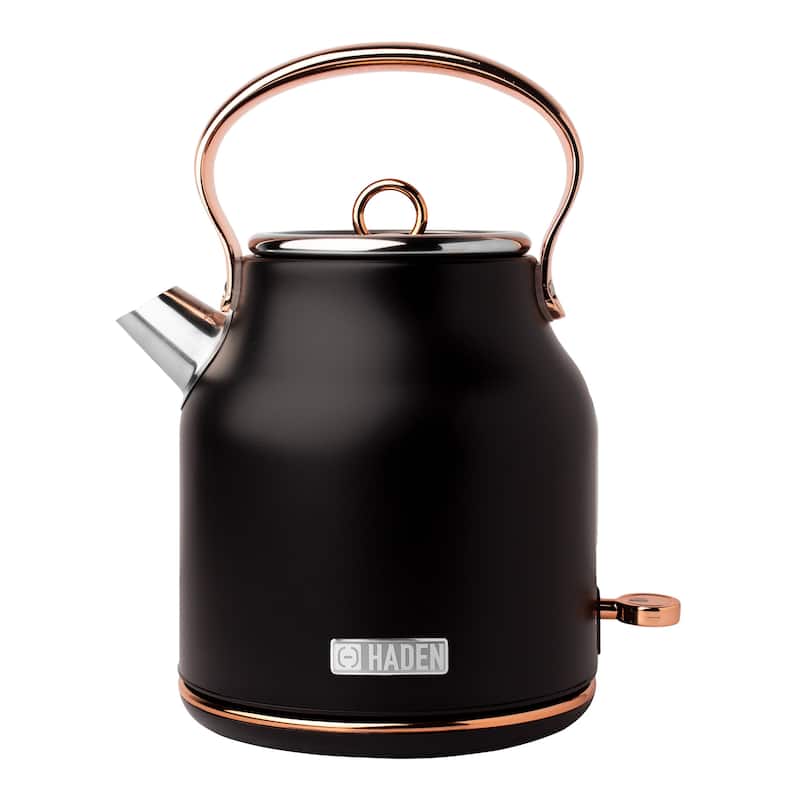 Haden Heritage 1.7 Liter Stainless Steel Electric Tea Kettle