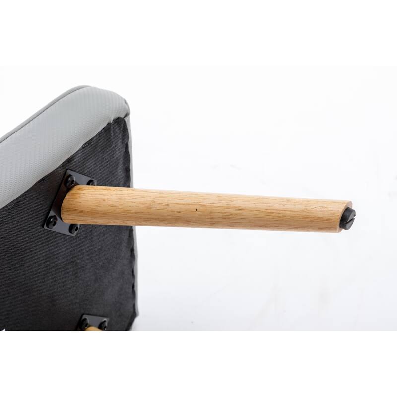 Wooden Step ottoman,Wooden Step Stool for Adults,Square Cushion Foot Stool,Small Stool with Non-Slip Pad,Wood Stool Suitable