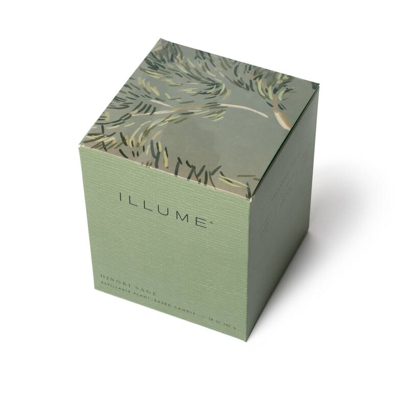 Beautifully Done Essentials Hinoki Sage Demi Vanity Tin Scented Candle