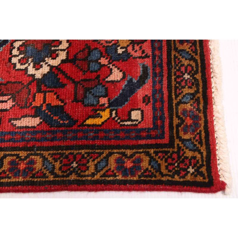 ECARPETGALLERY Hand-knotted Anadol Red Wool Rug - 2'11 x 9'10
