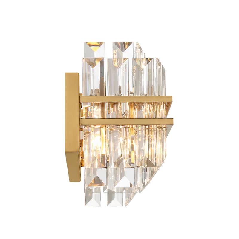 Hayes 6 Light Aged Brass Bathroom Vanity