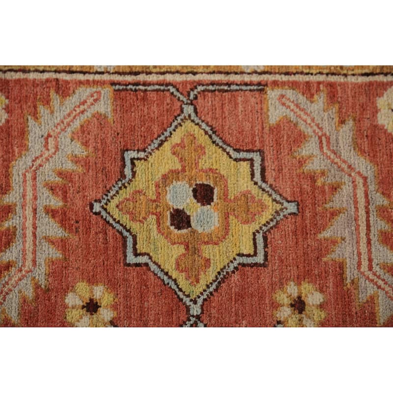 Heriz Serapi Vegetable Dye Area Rug Handmade Wool Carpet - 8'0"x 10'2"