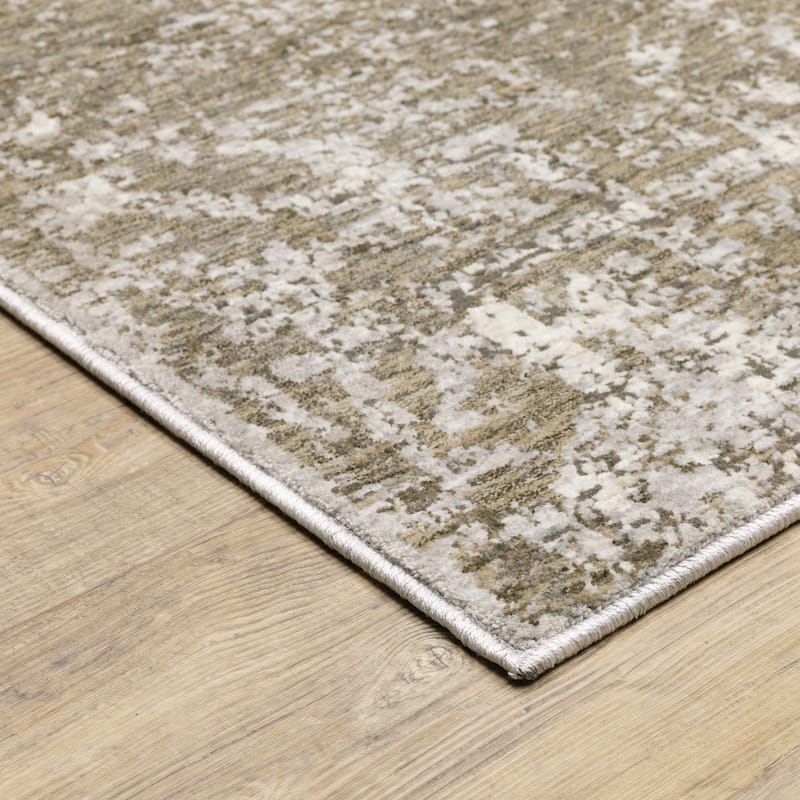 Style Haven Nelson Industrial Abstract Ivory/ Grey Indoor Area Rug