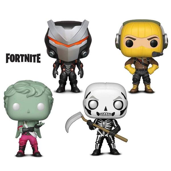 Shop Funko Pop Games Fortnite S1 Omega Raptor Love Ranger And Skull Trooper 4 Items Overstock 26640914