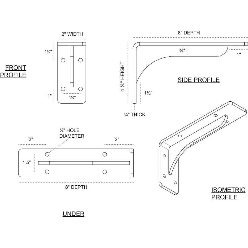 Embrey Steel Bracket