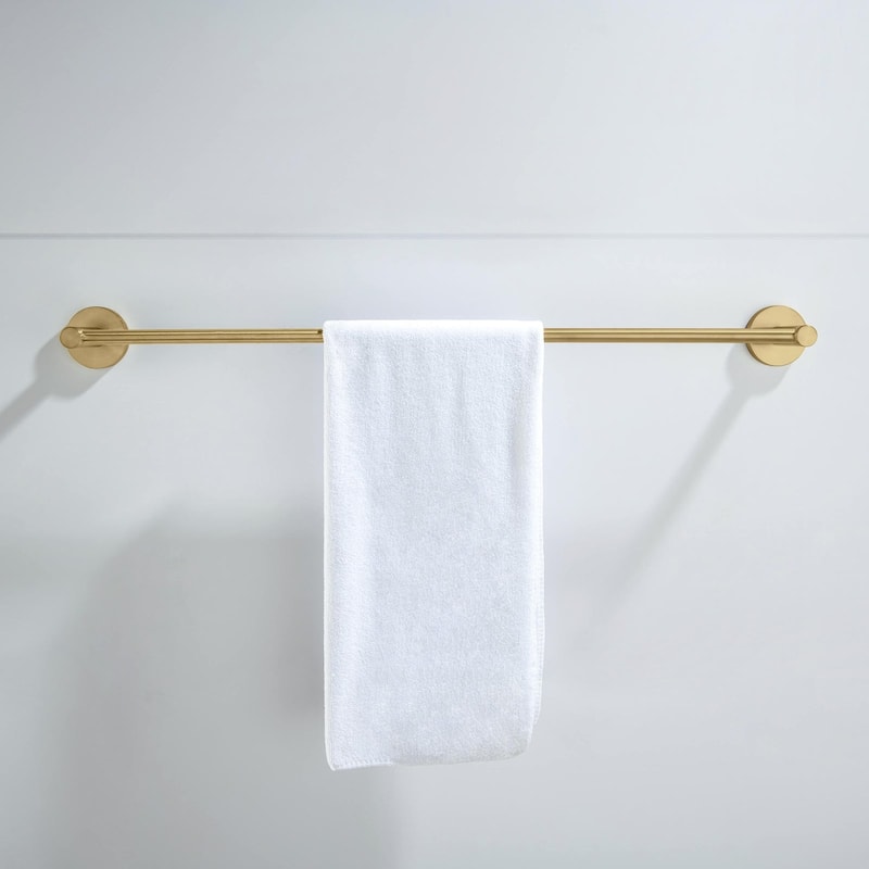 Circular 24 inch Bathroom Towel Bar