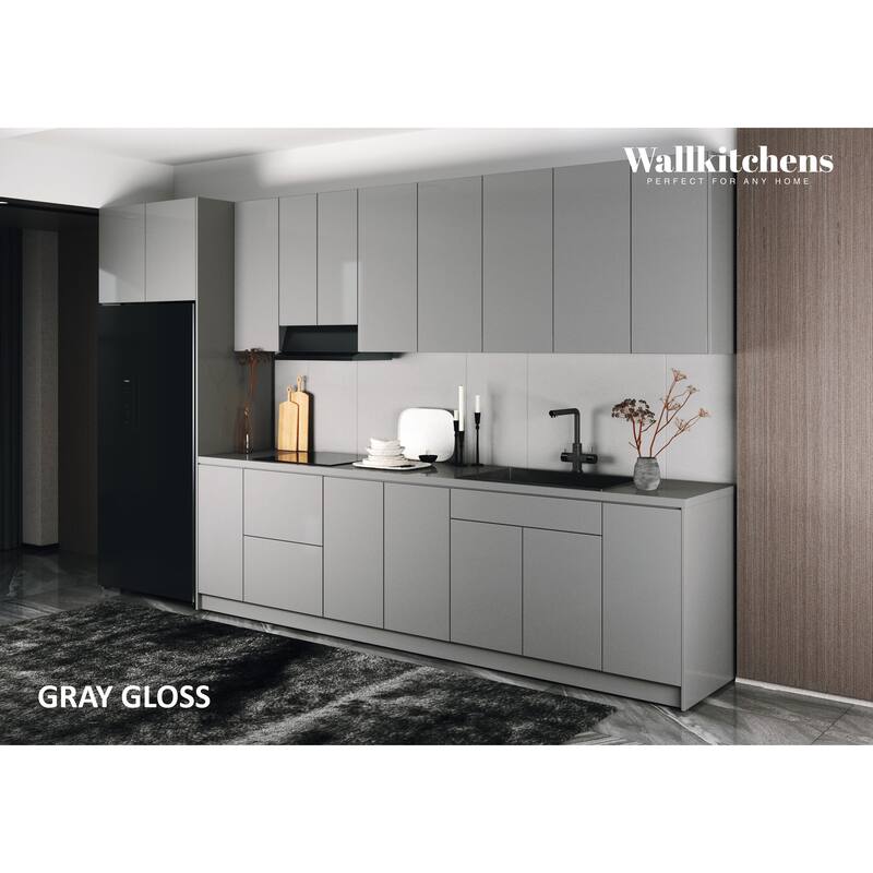 TEP2496-BLK Tall End Panel - 24x96