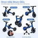 preview thumbnail 7 of 18, Gymax 5-In-1 Toddler Bike Kids Balance Bike w/ Removable Pedals