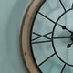 preview thumbnail 11 of 15, FirsTime & Co. Timeworn Farmhouse Cottage Wall Clock, Metal, 27 x 2 x 27 in, American Designed