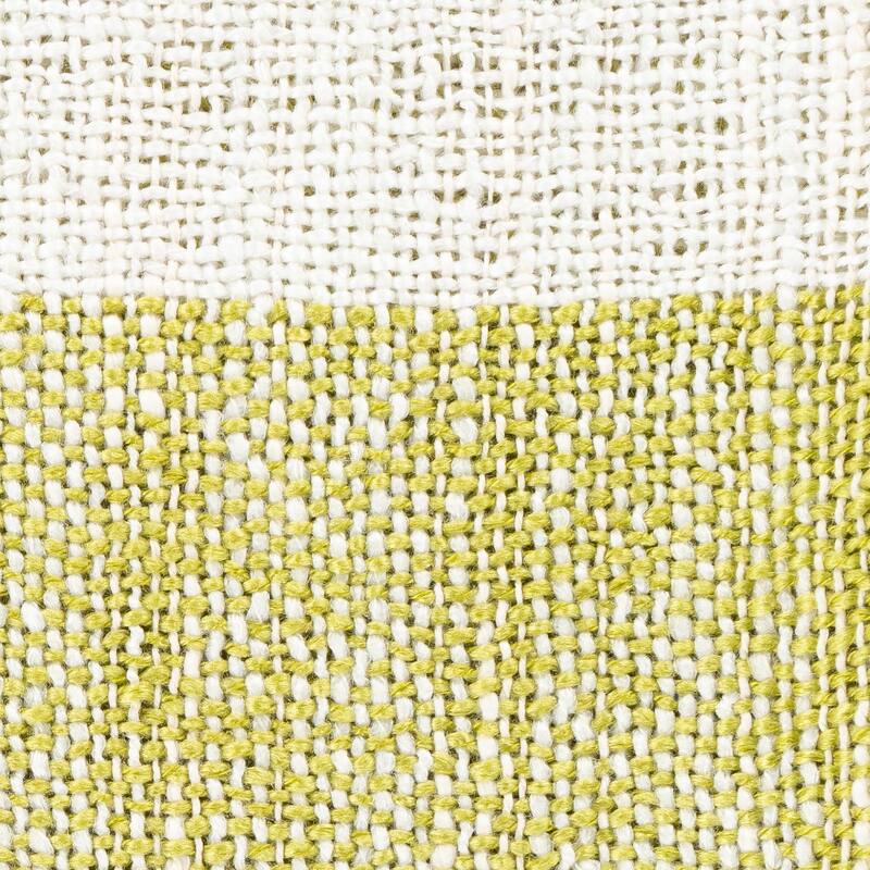 Bison Plaid Fringe Acrylic Throw
