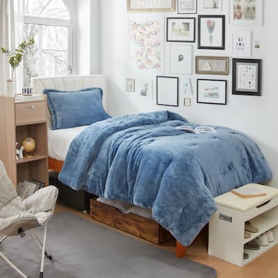 Me Sooo Comfy - Coma Inducer® Oversized Comforter Set - Smoke Blue
