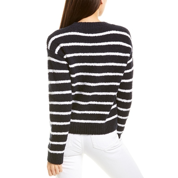 Vince waffle knit sweater clearance