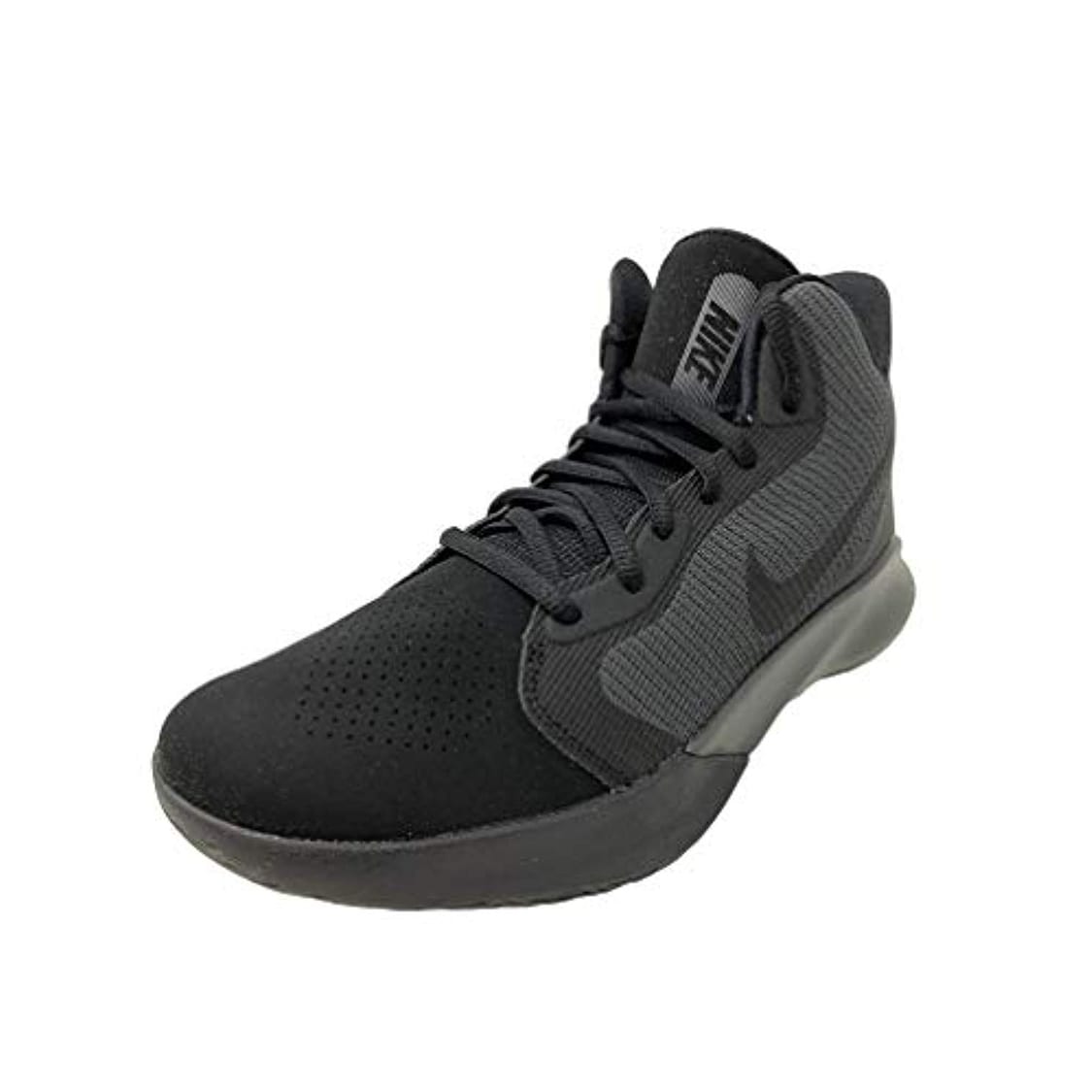 Shop Nike Precision Iii Nubuck Basketball Shoe Black Anthracite