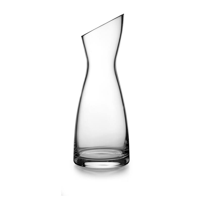 Nambe Skye Crystal Clear Glass Carafe - 36 oz - 36 oz